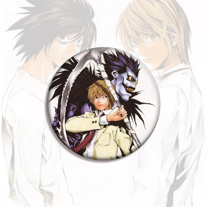 24 Pieces Cosplay Badge Brooch | Accessories | Death Note