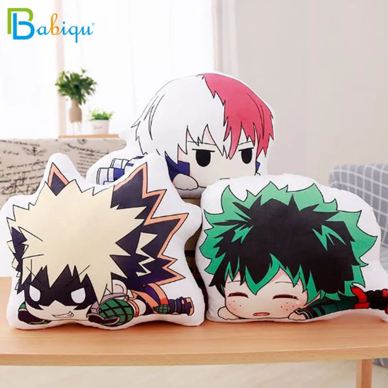 Plush Bolster Pillow Bakugou Todoroki Midoriya | Pillow | My Hero Academia