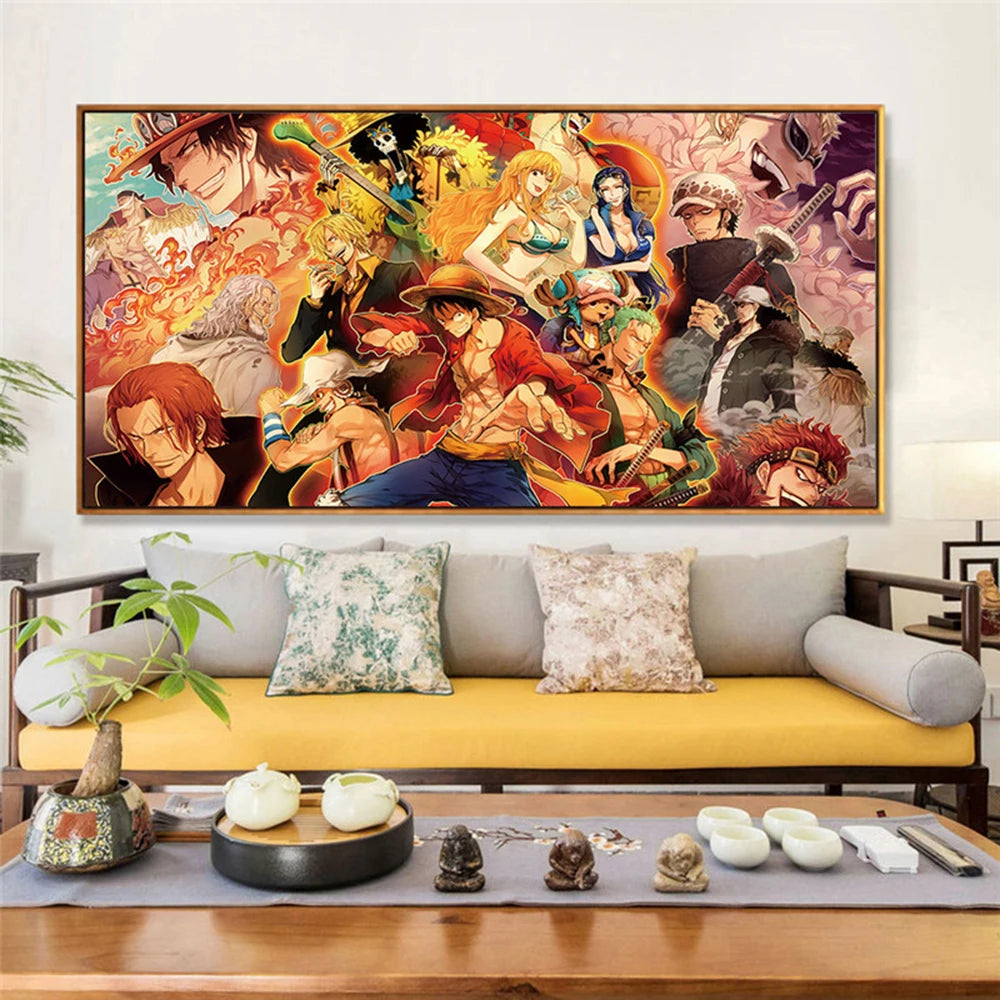 Classic Character Canvas Prints Painting Art Wall Poster and Prints | Poster | One Piece