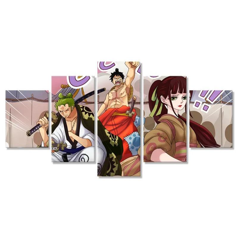 Luffy Tama Zoro Home Decorative Prints | Poster | One Piece