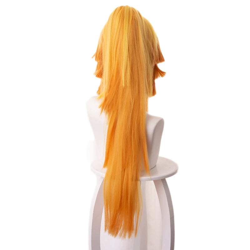 Agatsuma Zenitsu Wig | Heat Resistant Synthetic Hair | Demon Slayer