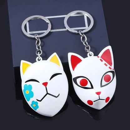 Fox Mask Keyring | Accessories | Demon Slayer