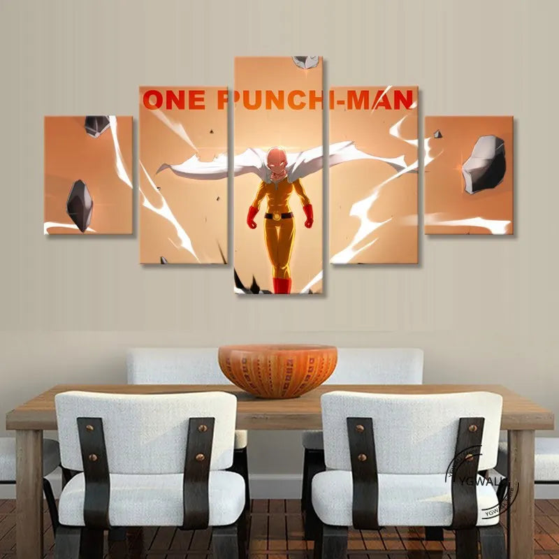 One Punch Man Canvas Printed Poster | Poster | One Punch Man