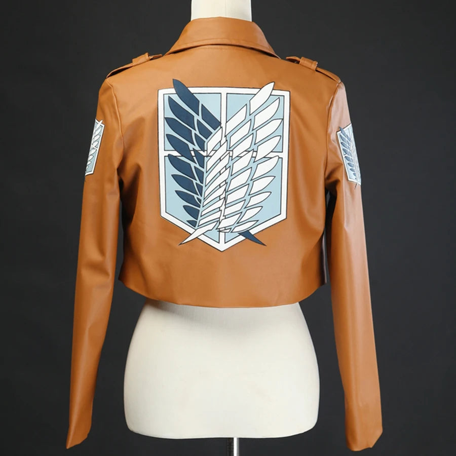 Leather Jacket Cosplay Costume | Cosplay Costume | Attack on Titan