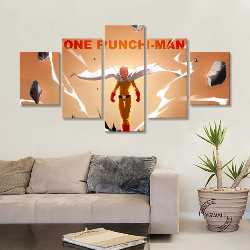 One Punch Man Canvas Printed Poster | Poster | One Punch Man