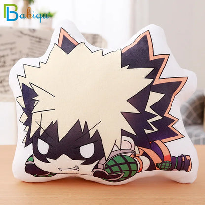 Plush Bolster Pillow Bakugou Todoroki Midoriya | Pillow | My Hero Academia