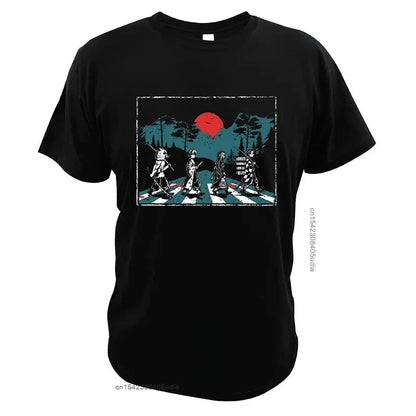 Parody Abbey Road T-Shirt | T-Shirt | Demon Slayer Kimetsu No Yaiba