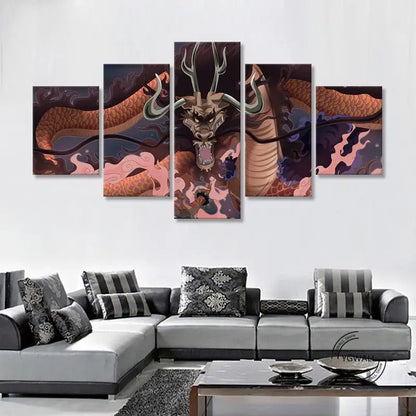 Kaido Canvas Painting | Poster | One Piece