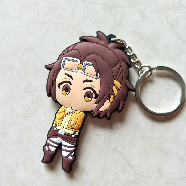 Figure Attack On Titan Mini Doll Keychain | Keychain | Attack on Titan