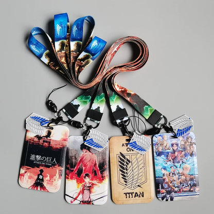 Card Cases Card Lanyard | Cosplay Accessories | Attack on Titan