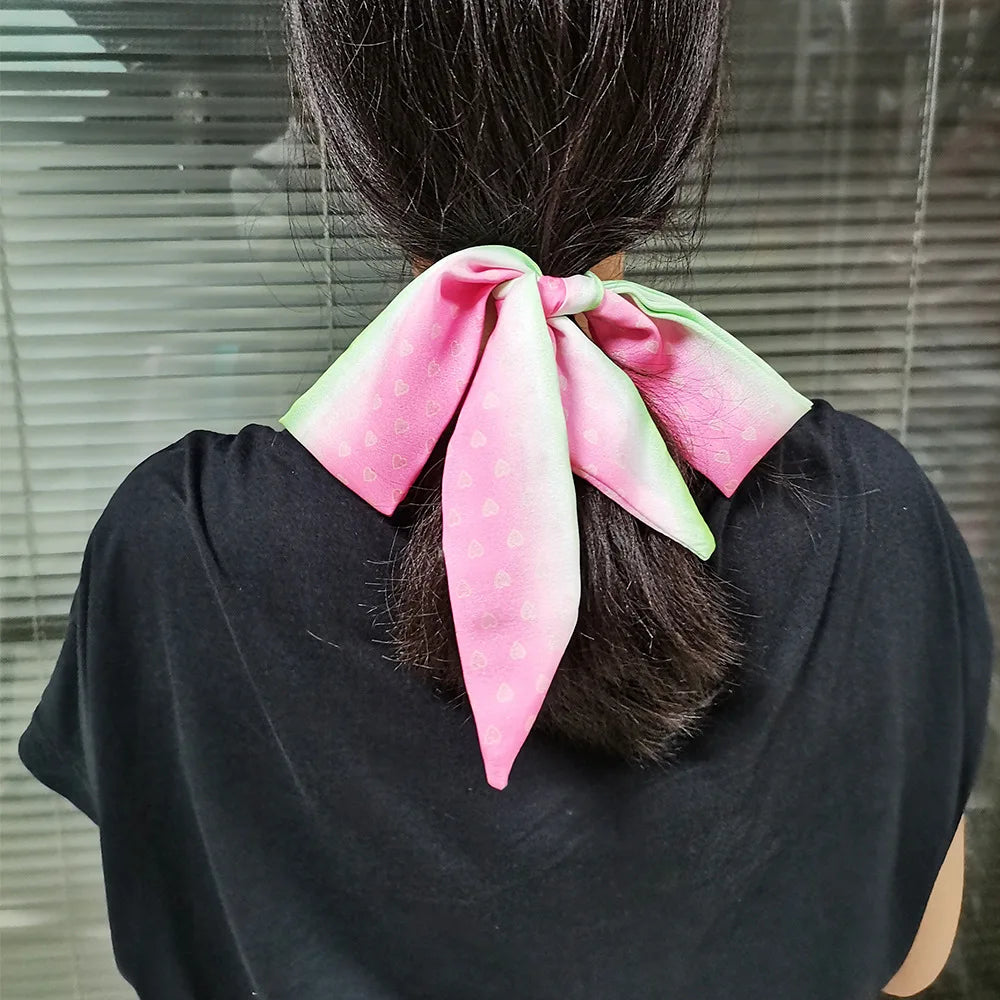 Cosplay Silk Scarf | Hair Accessories | Demon Slayer