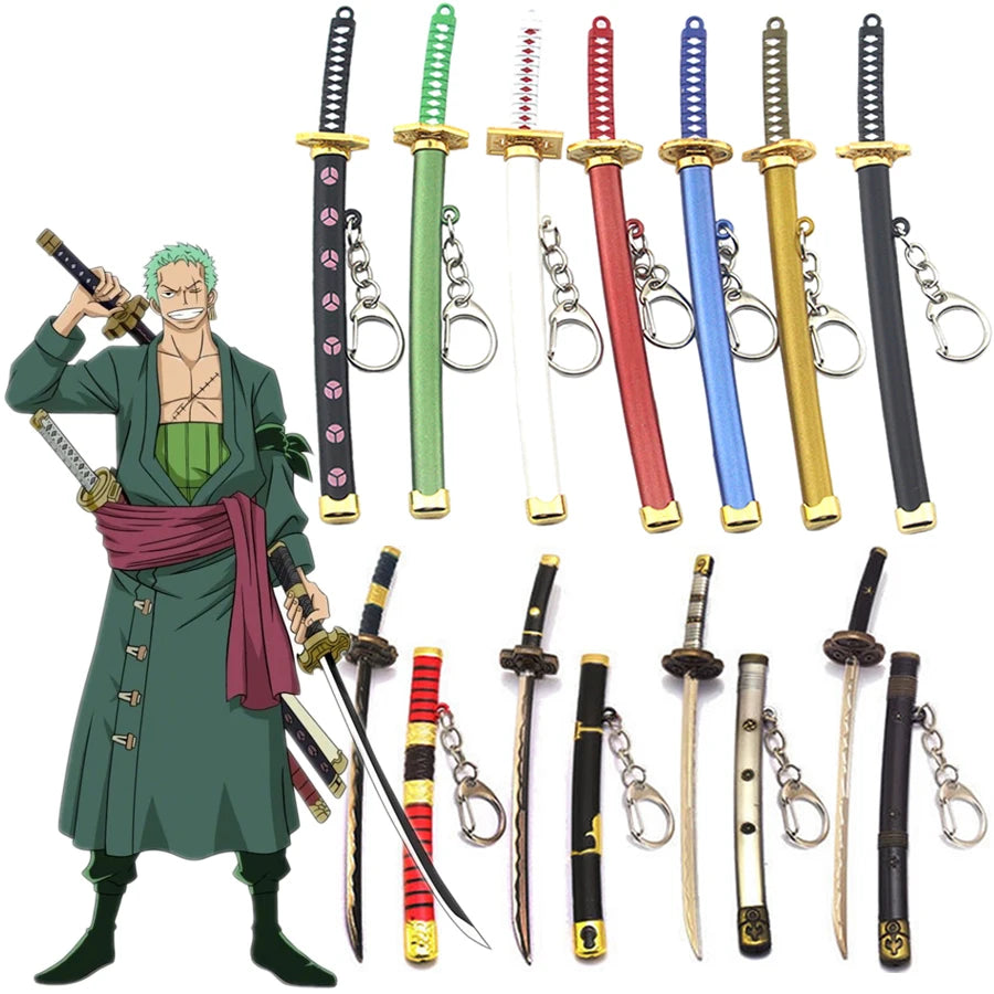 Roronoa Zoro Keychain Keyrings | Keychain | One Piece