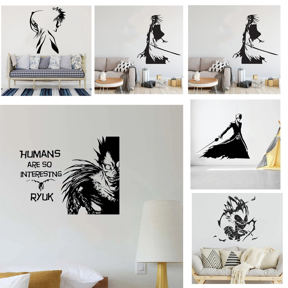 Vinyl Wall Decal Death Note Quote | Wall Sticker | Death Note