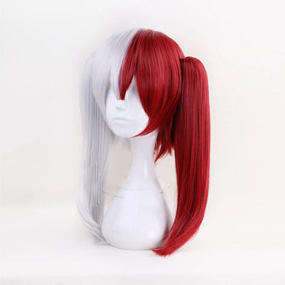 Todoroki Shoto Cosplay Wig | Ponytail Wig | My Hero Academia