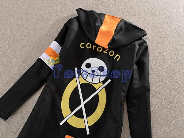 Law Dressrosa Hoodie | Cosplay Costume | One Piece