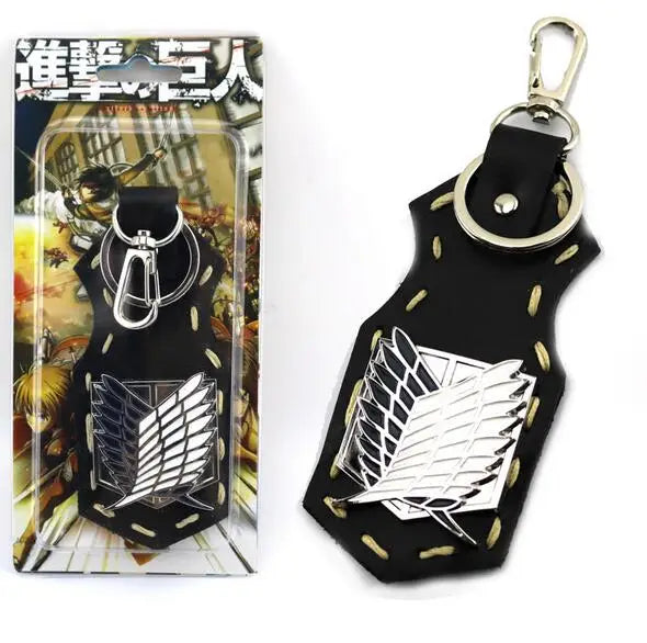 AoT Wings of Liberty Alloy Metal Keychain | Cosplay Accessories | Attack on Titan