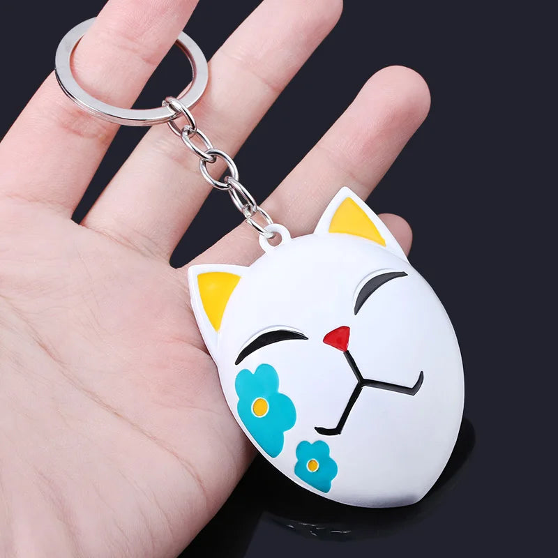 Fox Mask Keyring | Accessories | Demon Slayer