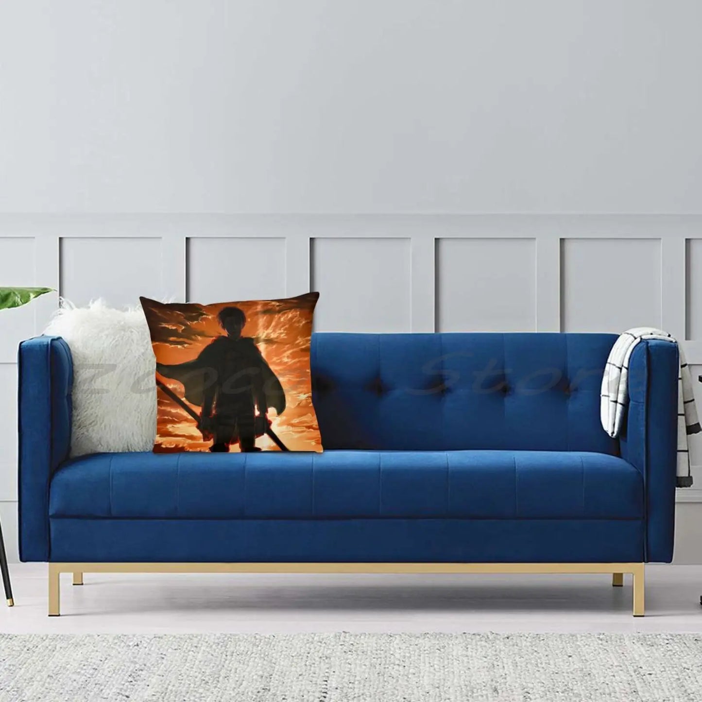 Attack On Titan Pillow Cover Personalized Diy Throw | Pillow Cover | Attack on Titan