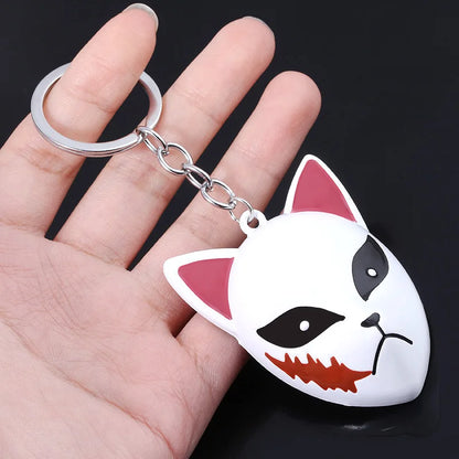 Fox Mask Keyring | Accessories | Demon Slayer