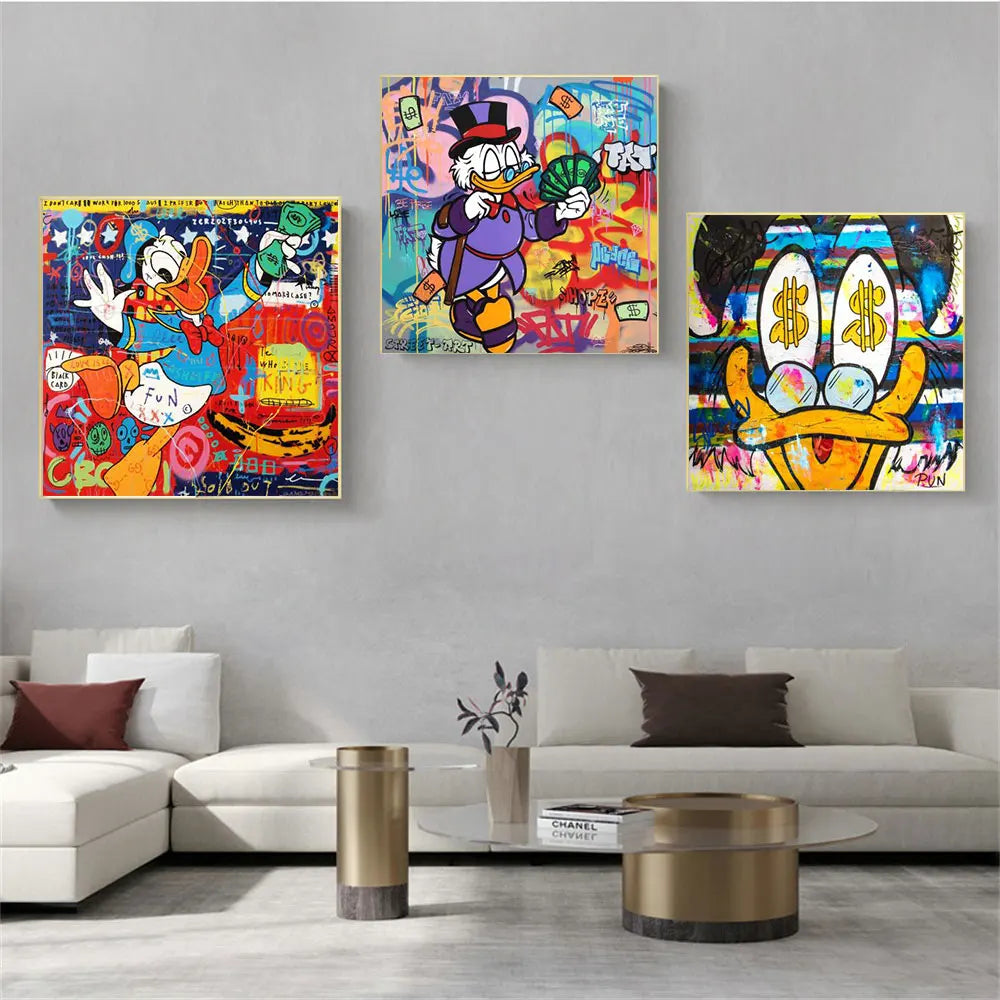 Donald Duck Canvas Prints | Poster | Disney