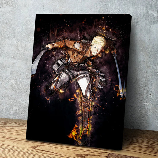 Attack on Titan Mikasa Poster | Wall Art | Attack on Titan