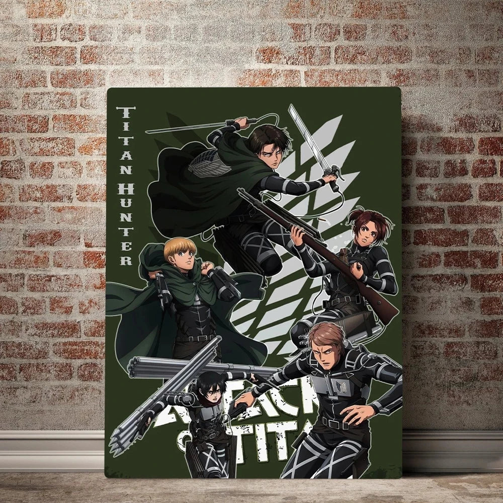 Home Decor Attack On Titan Canvas Paintings HD Prints | Wall Art | Attack on Titan