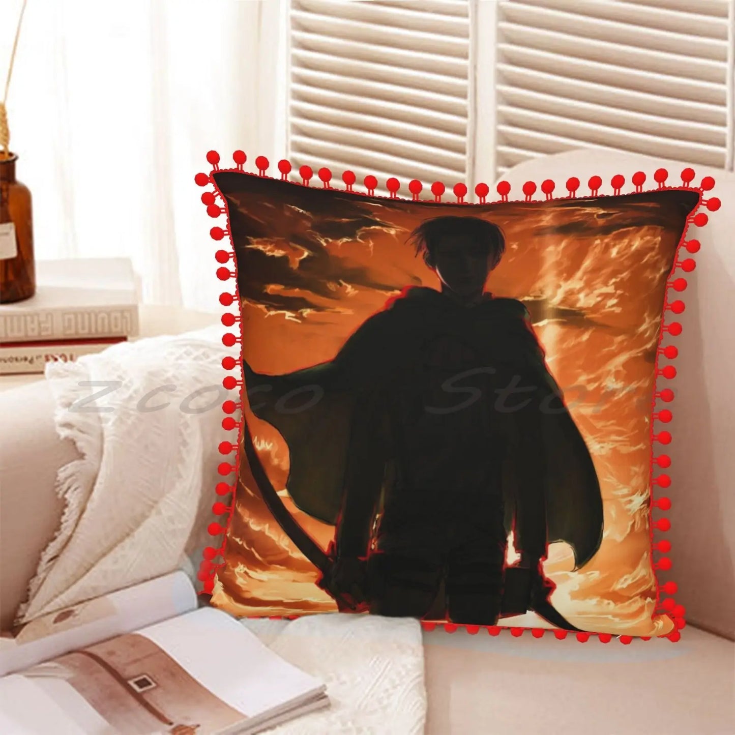 Attack On Titan Pillow Cover Personalized Diy Throw | Pillow Cover | Attack on Titan