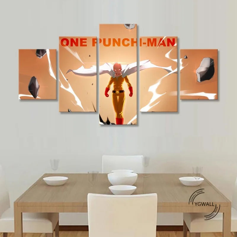 One Punch Man Canvas Printed Poster | Poster | One Punch Man