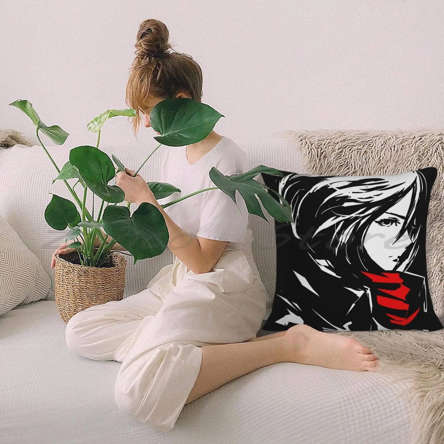 The World Is Cruel And Also Very Beautiful Pillow Cover | Pillow Cover | Attack on Titan