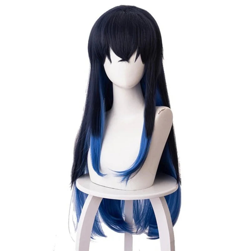 Hashibira Inosuke Wig | Long Straight Hair | Demon Slayer