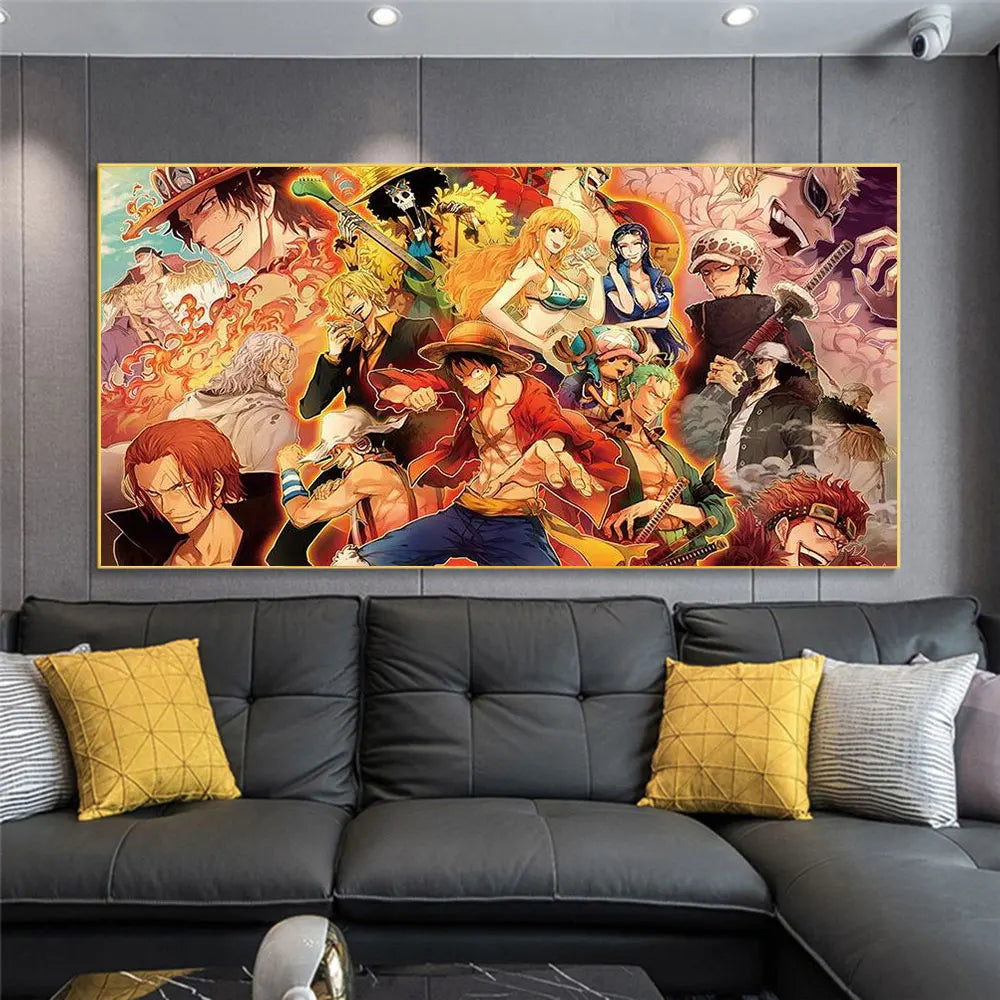 Classic Character Canvas Prints Painting Art Wall Poster and Prints | Poster | One Piece