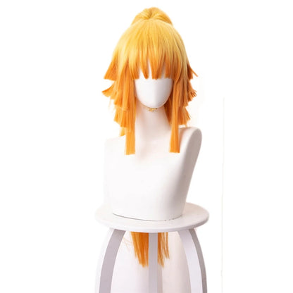 Agatsuma Zenitsu Wig | Heat Resistant Synthetic Hair | Demon Slayer