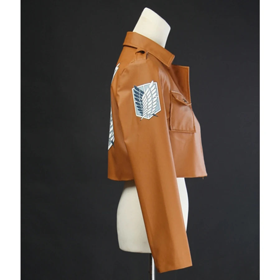 Leather Jacket Cosplay Costume | Cosplay Costume | Attack on Titan