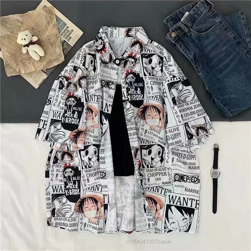 Creative One Piece Luffy Casual Shirt | T-shirt | One Piece