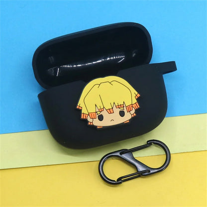 Cute Demon Slayer Earphone Case | Earphone Case | Demon Slayer