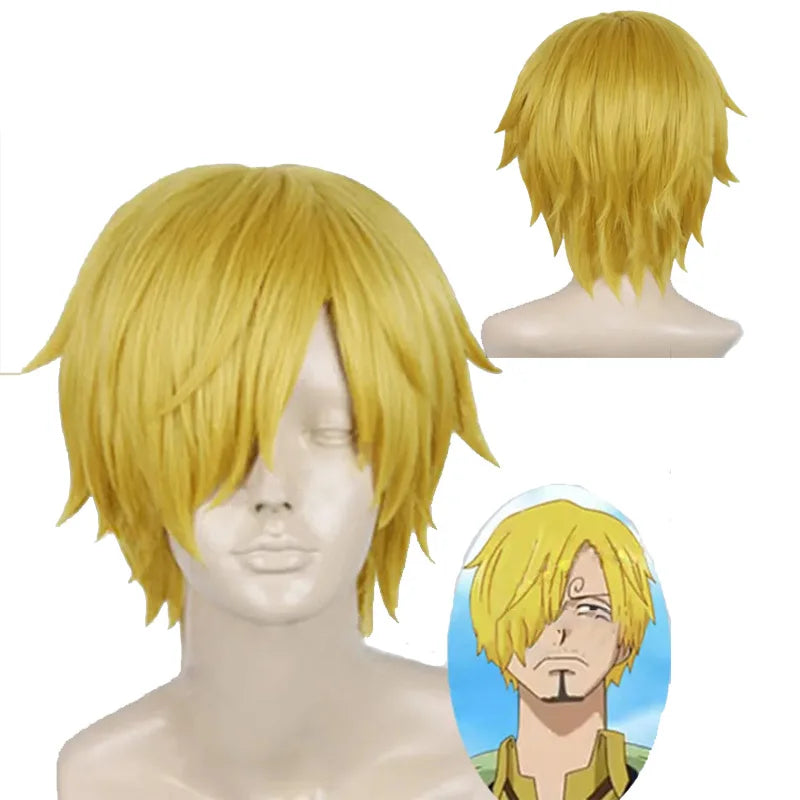 One Piece Cosplay Wigs Sanji Wig | Cosplay Wig | One Piece