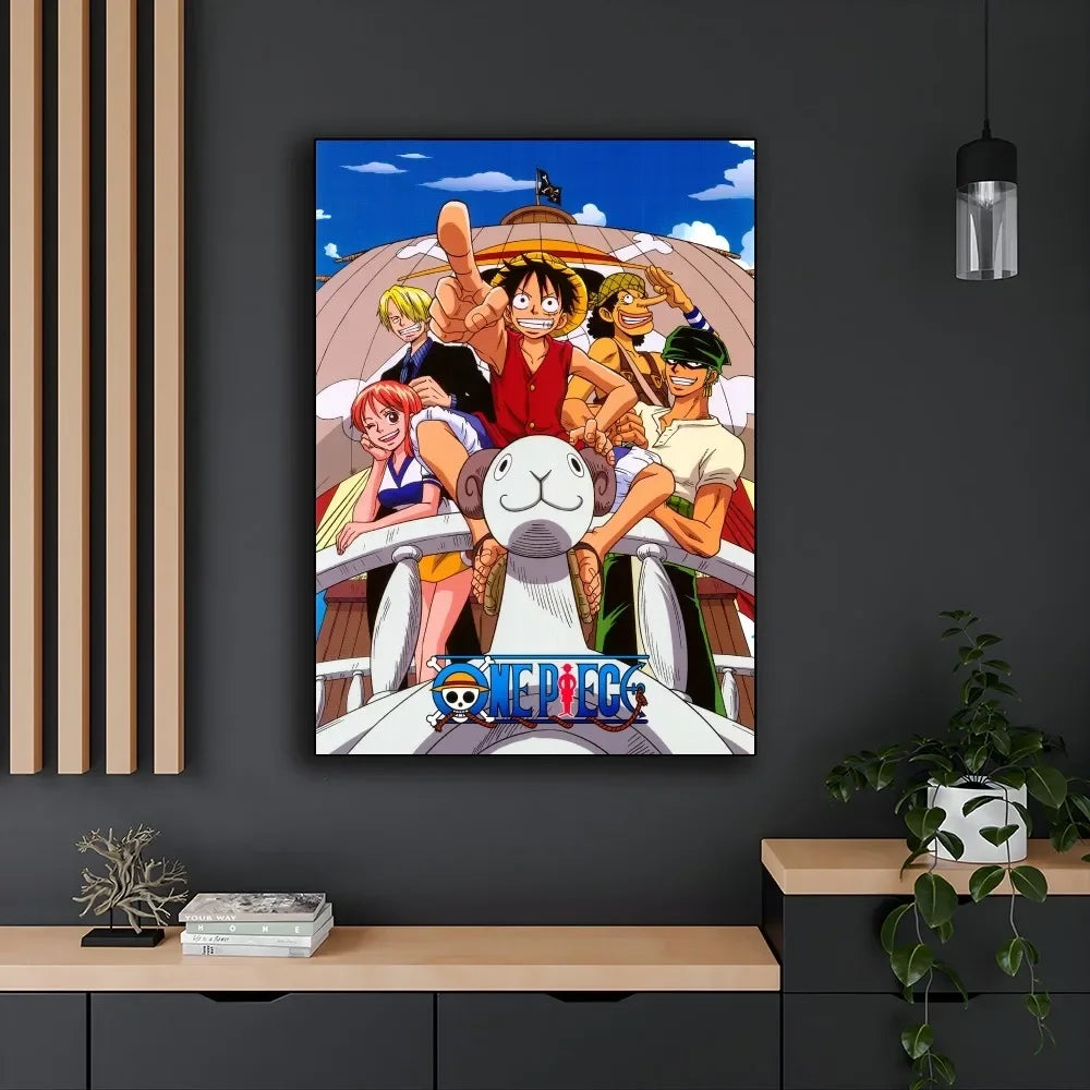 1pc One Piece Poster Poster Stickers Art Wall Murals Decor | Poster | One Piece