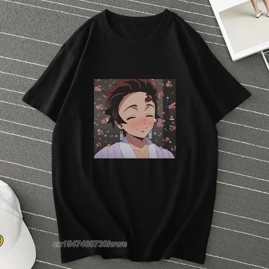 Demon Slayer T Shirt | Demon Slayer Tanjiro Humorous Face | Demon Slayer