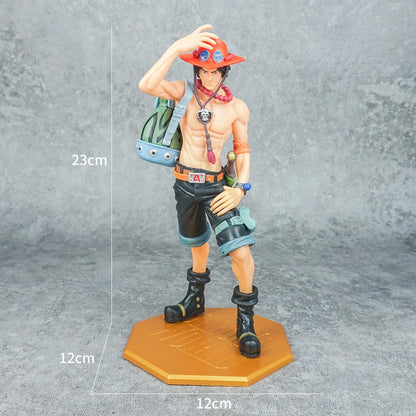 DX10th Anniversary Luffy Fire Fist Ace Figure | Pvc Model Doll Collection | One Piece