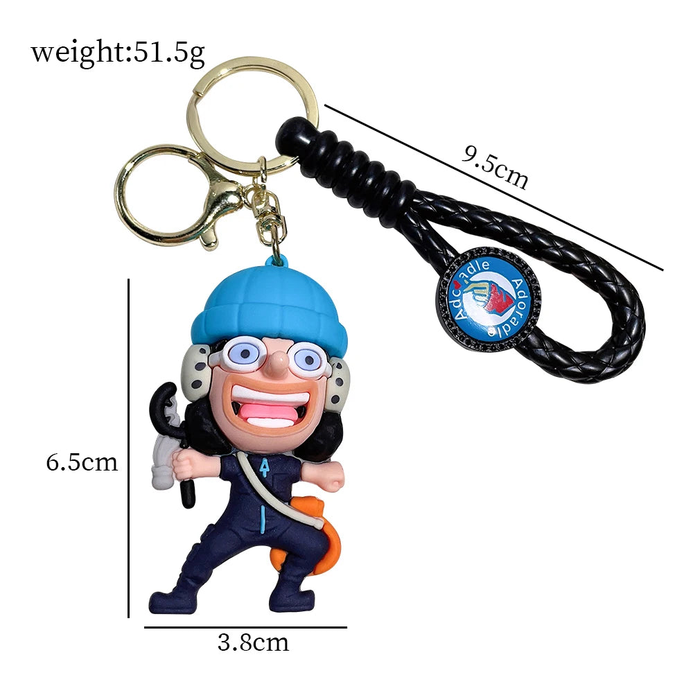 One Piece Luffy Chopper Zoro Keychains Bulk | Keychain | One Piece