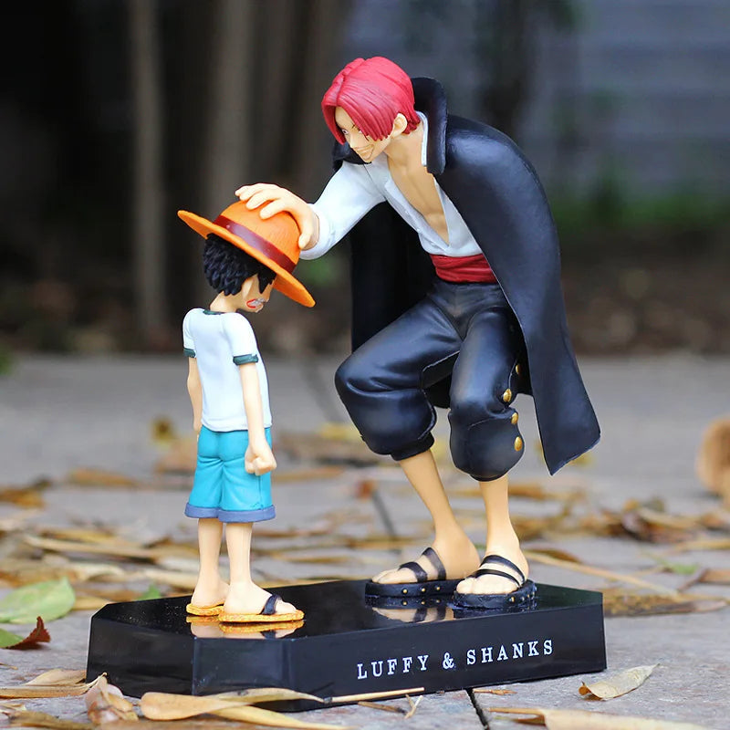 17Cm Figure One Piece Luffy Four Emperors Shanks | Action Figure | One Piece