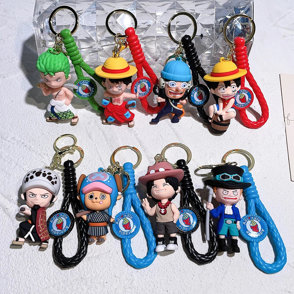 One Piece Luffy Chopper Zoro Keychains Bulk | Keychain | One Piece