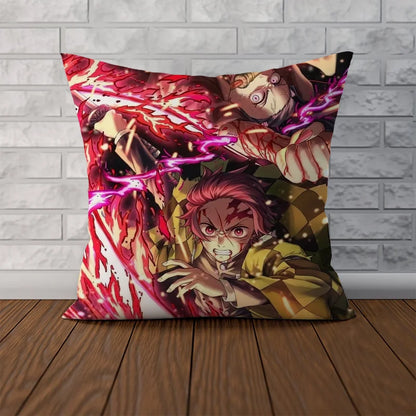 Home Decor Cushions 40x40 | Pillowcase | Demon Slayer