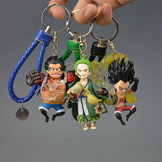 Luffy/Zoro/Sanji Figure Keychain | Collectible | One Piece