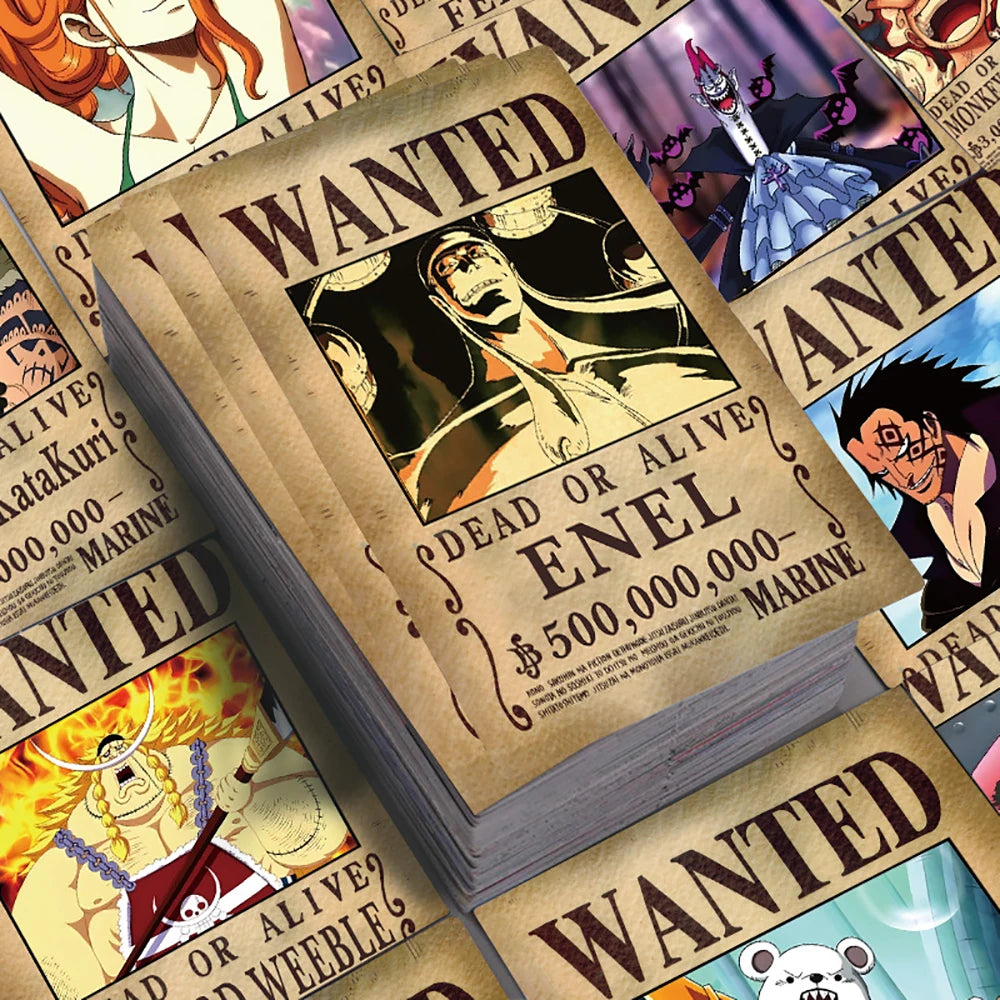 One Piece Wanted Posters Stickers | Decal Sticker | One Piece