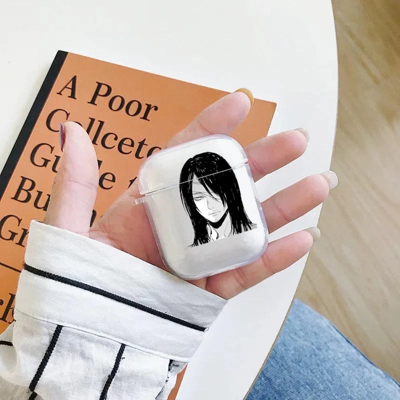 Transparent Case for Airpods Pro 3 2 1 | Earphone Case | Attack on Titan