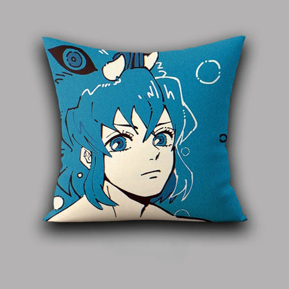 Retro Decorative Pillowcase 45x45 | Pillowcase | Demon Slayer