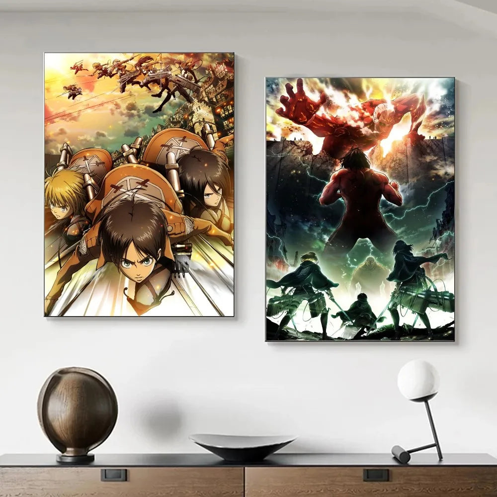 Attack On Titan Poster Paper Print | Poster | Attack on Titan