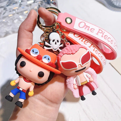 PVC Keychain OP Luffy Doll Bag Pendant | Keychain | One Piece