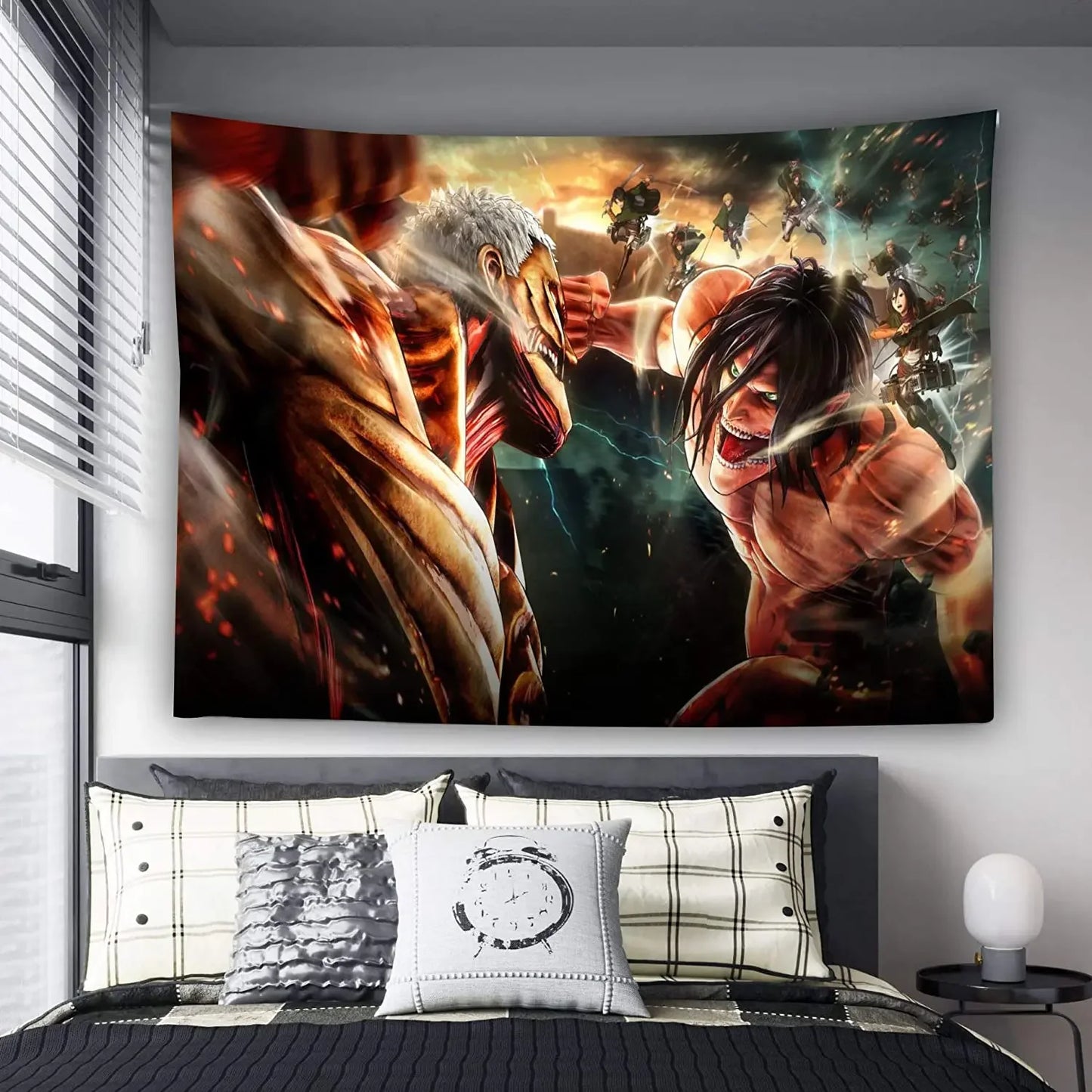 AoT Tapestry Wall Hanging Poster | Wall Decoration | Attack on Titan